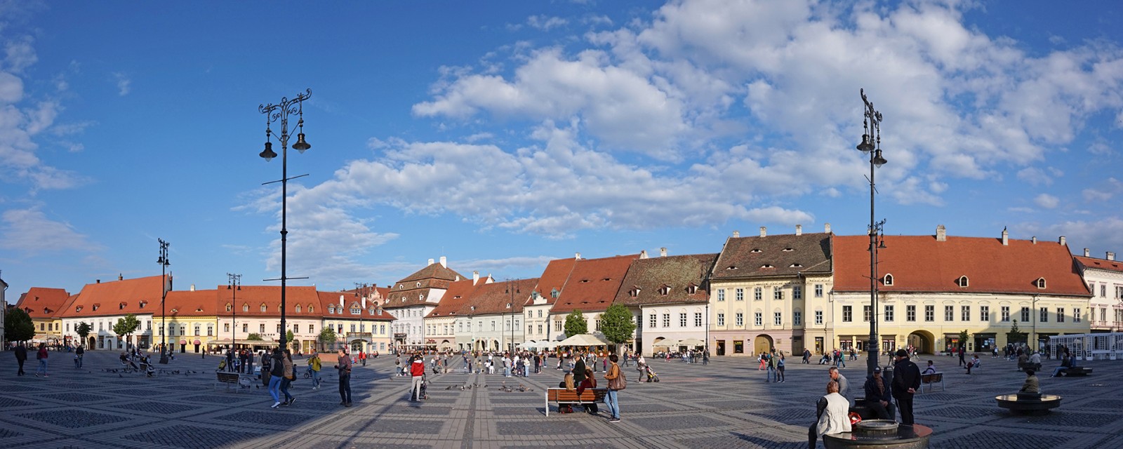 Piața Mare Sibiu - panoramă 1