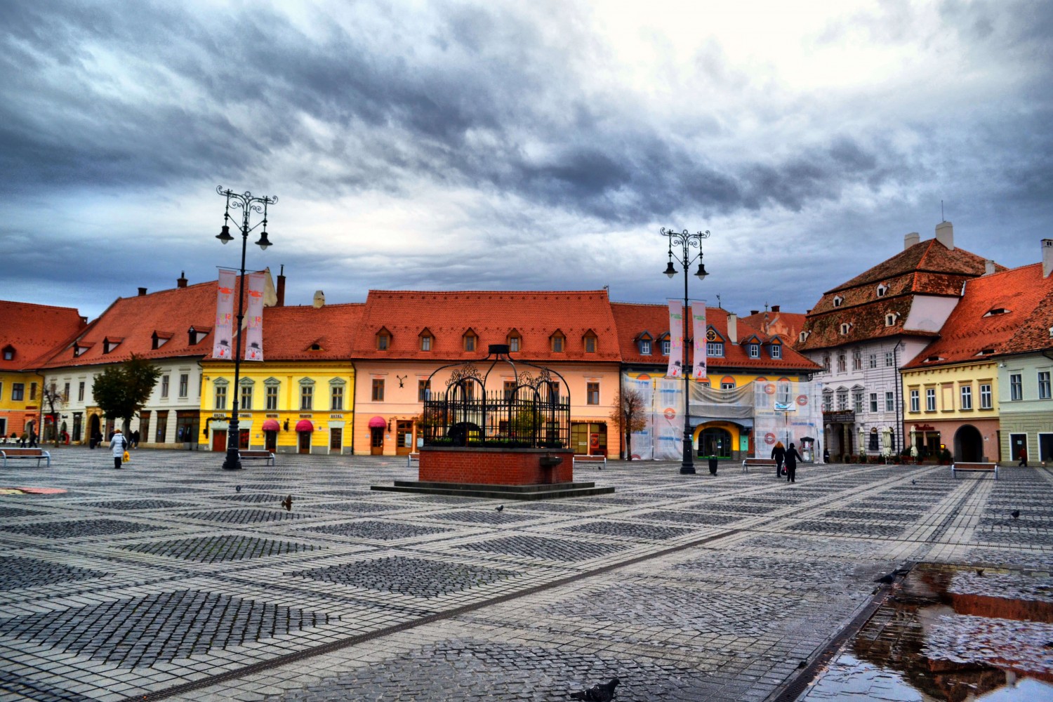 Piața Mare Sibiu - panoramă 2