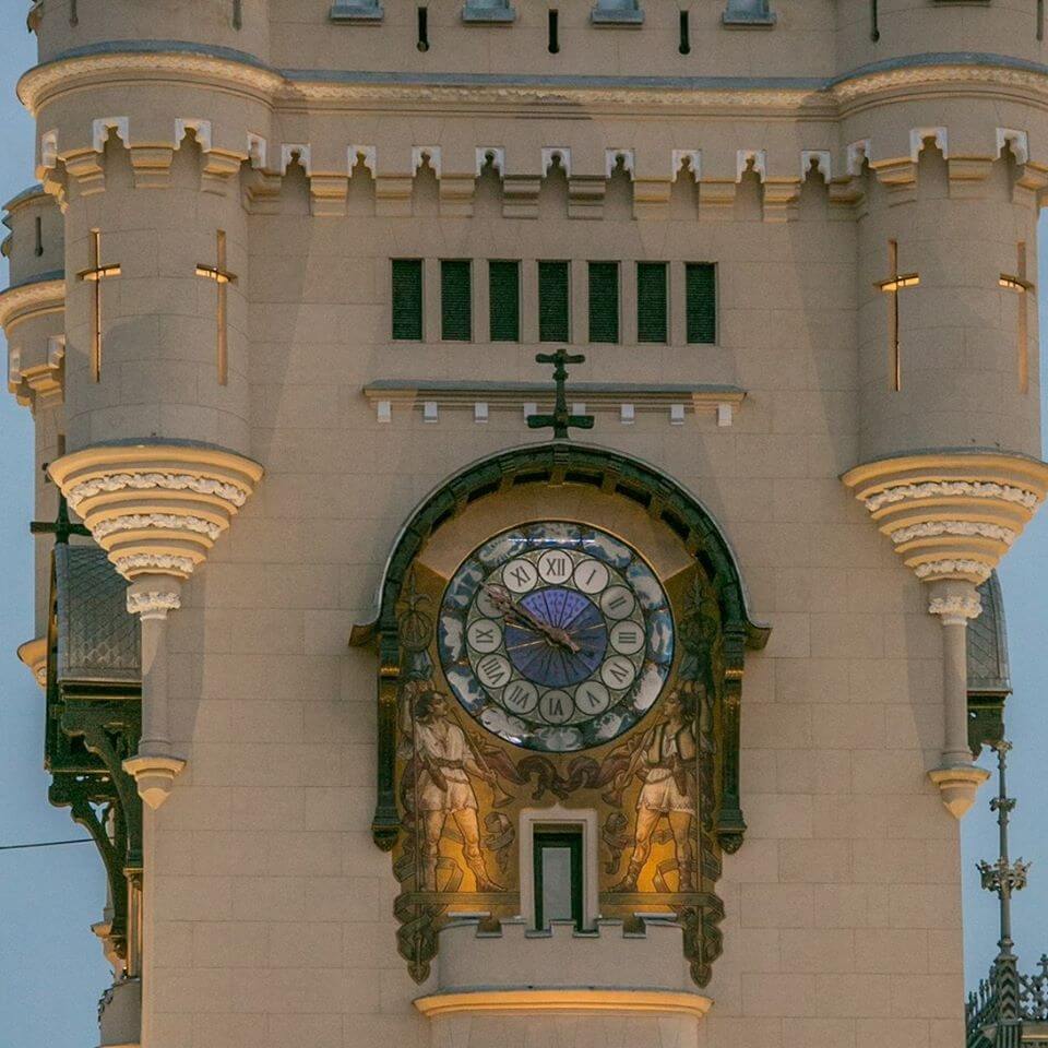 Palatul Culturii Iași - Turnul cu ceas