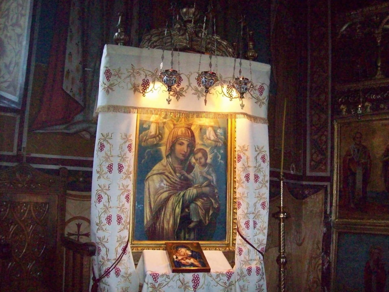 Mănăstirea Podgoria Copou - Icoana Sfintei Fecioara Maria