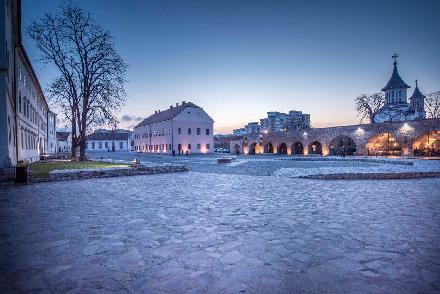 Cetatea Oradea - curtea interioară
