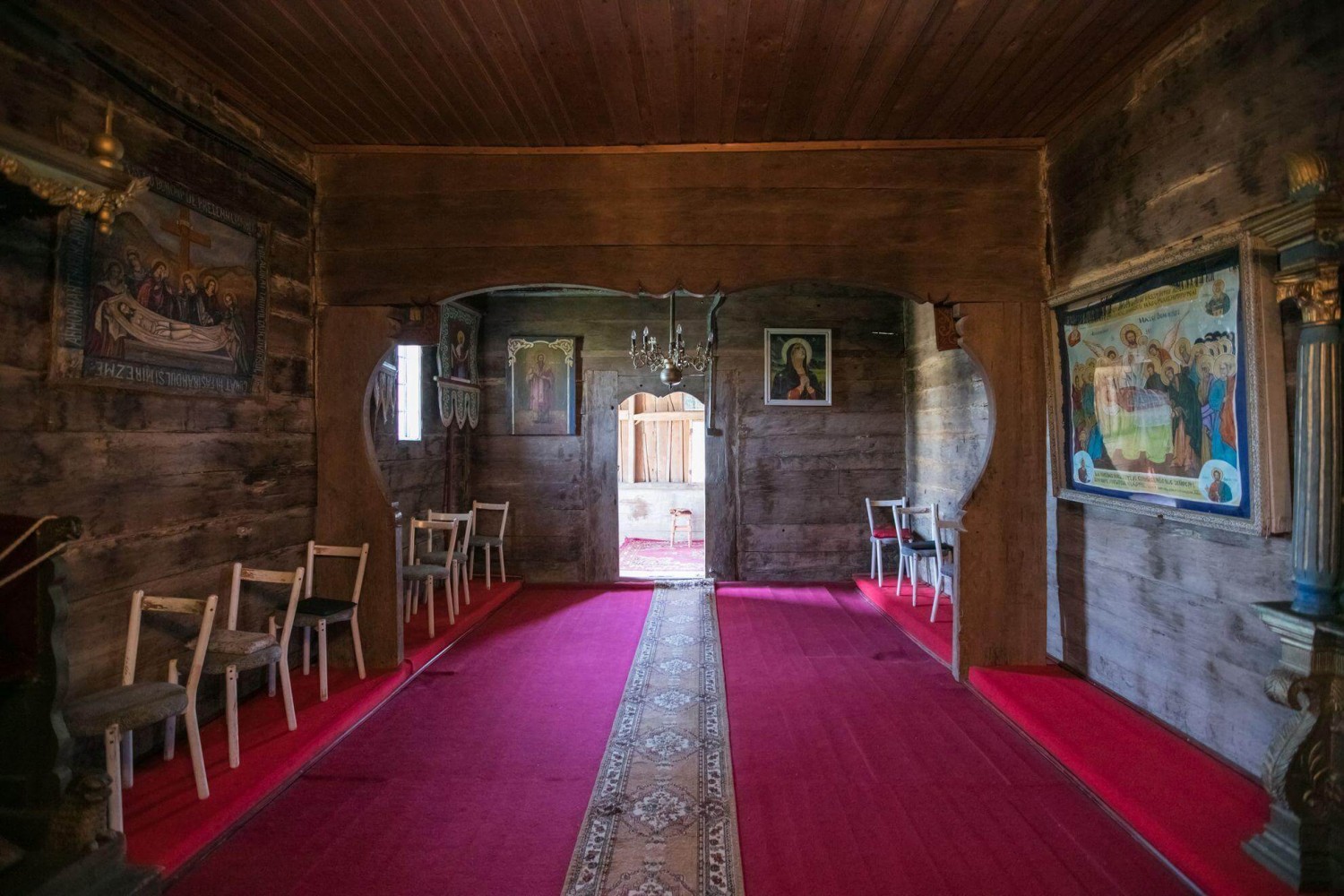 Mănăstirea Mălineşti - Biserica veche