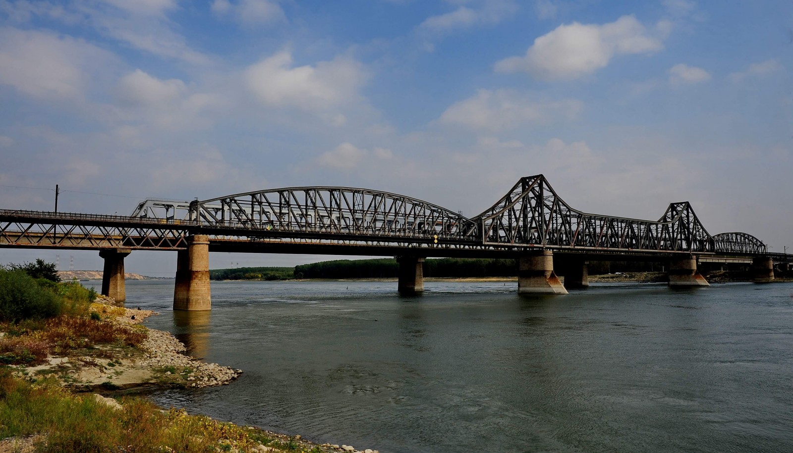 Balta Ialomiței - Pod proiectat de Anghel Salignyiței
