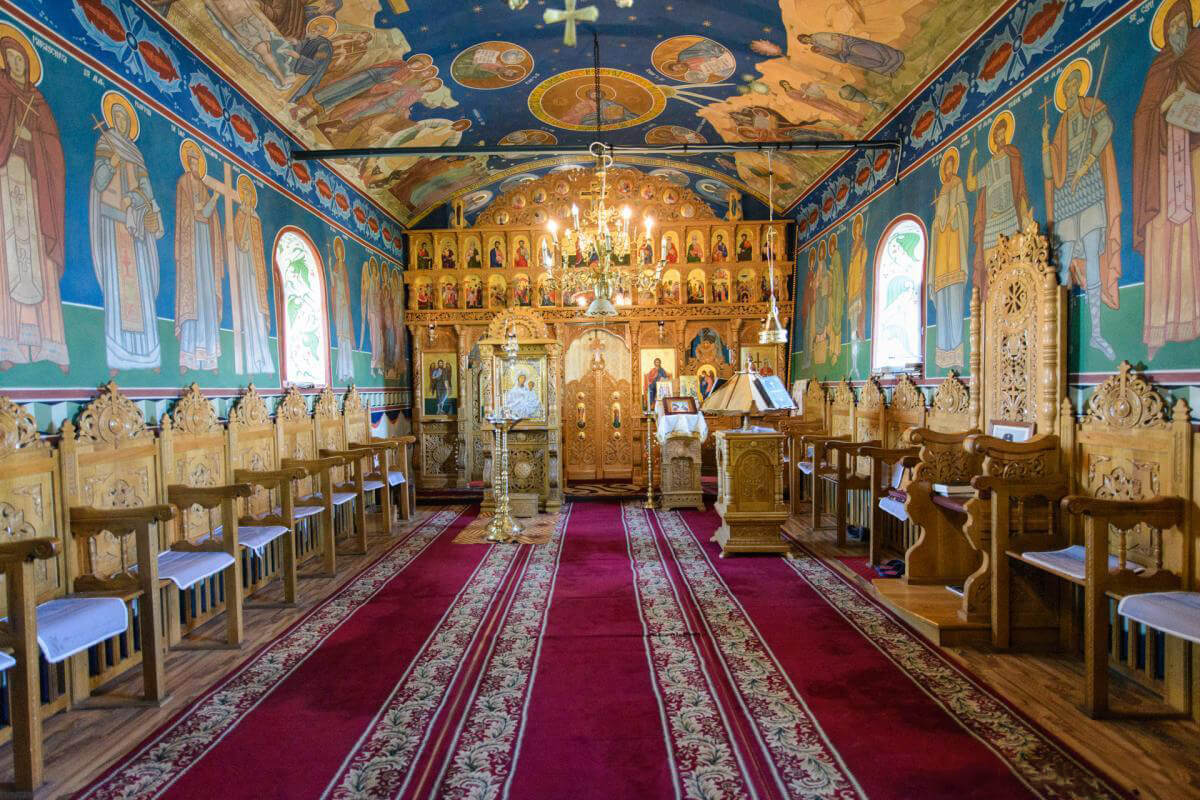 Mănăstirea Șoldana - Naos