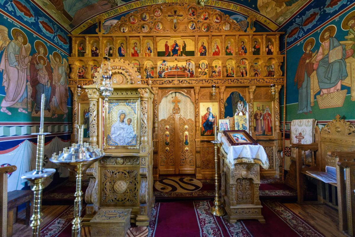 Mănăstirea Șoldana - Iconostas (catapeteasmă)