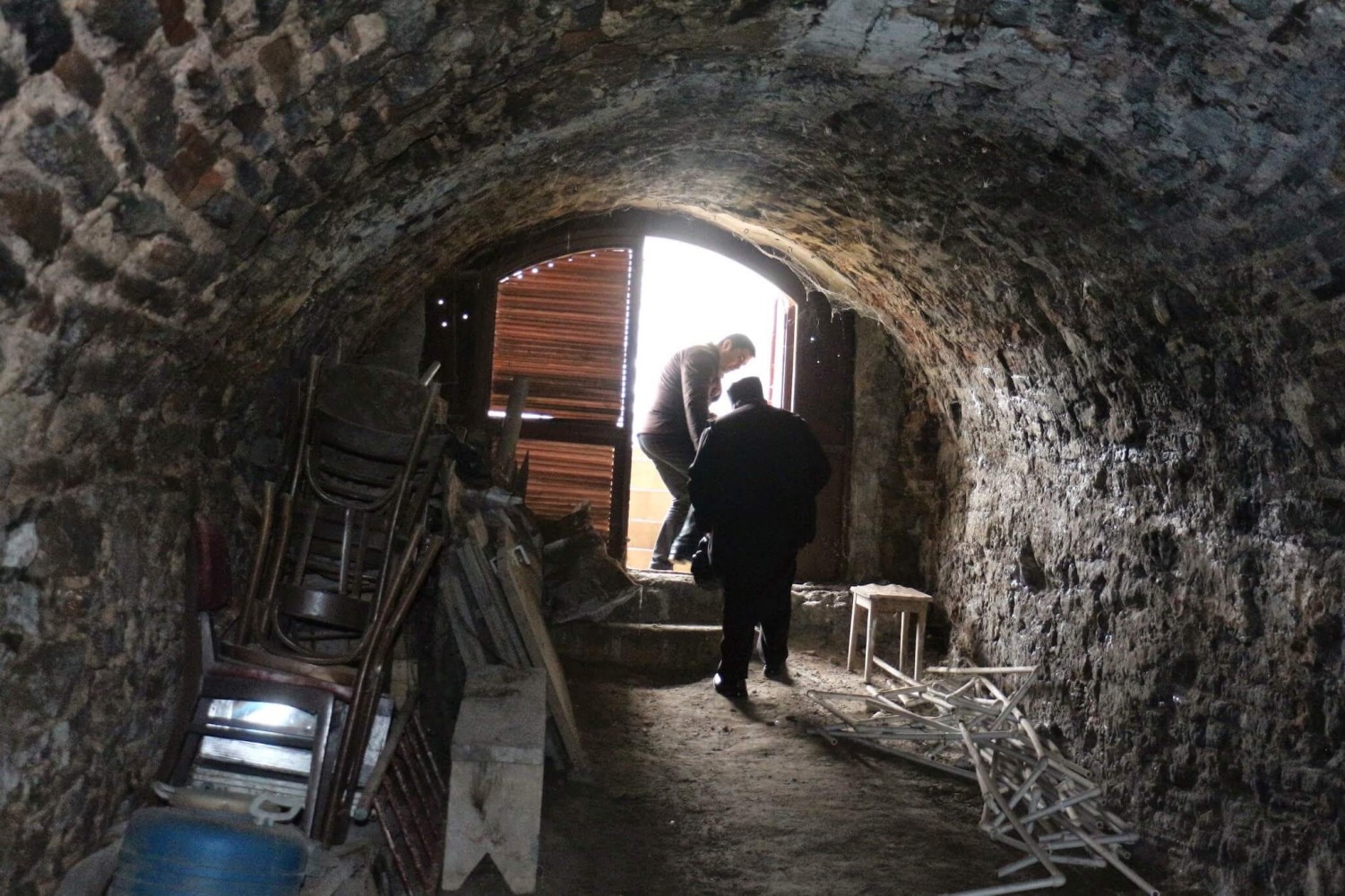 Catacombele de sub biserica Barnovschi Iași