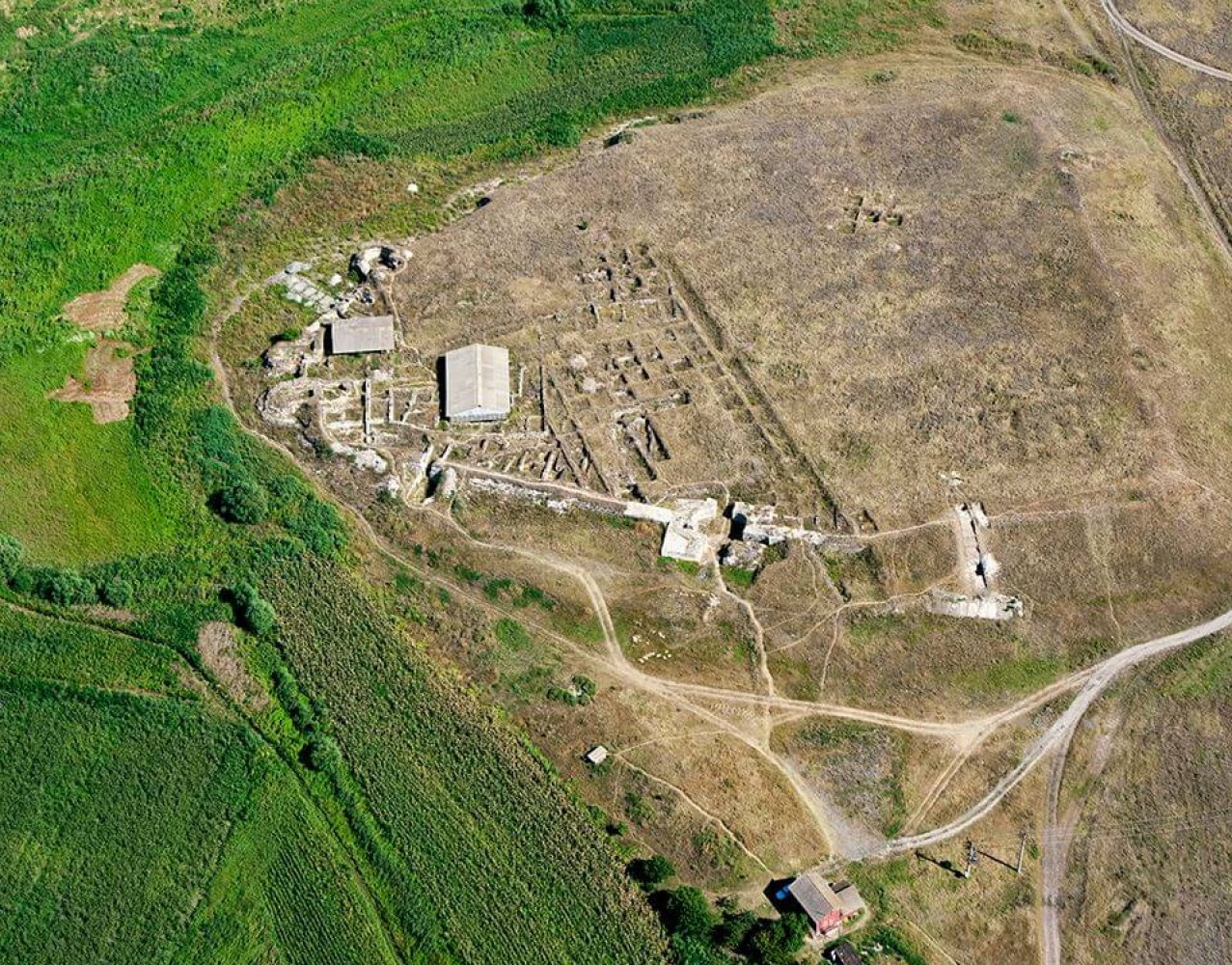 Cetatea Halmyris - dronă 2
